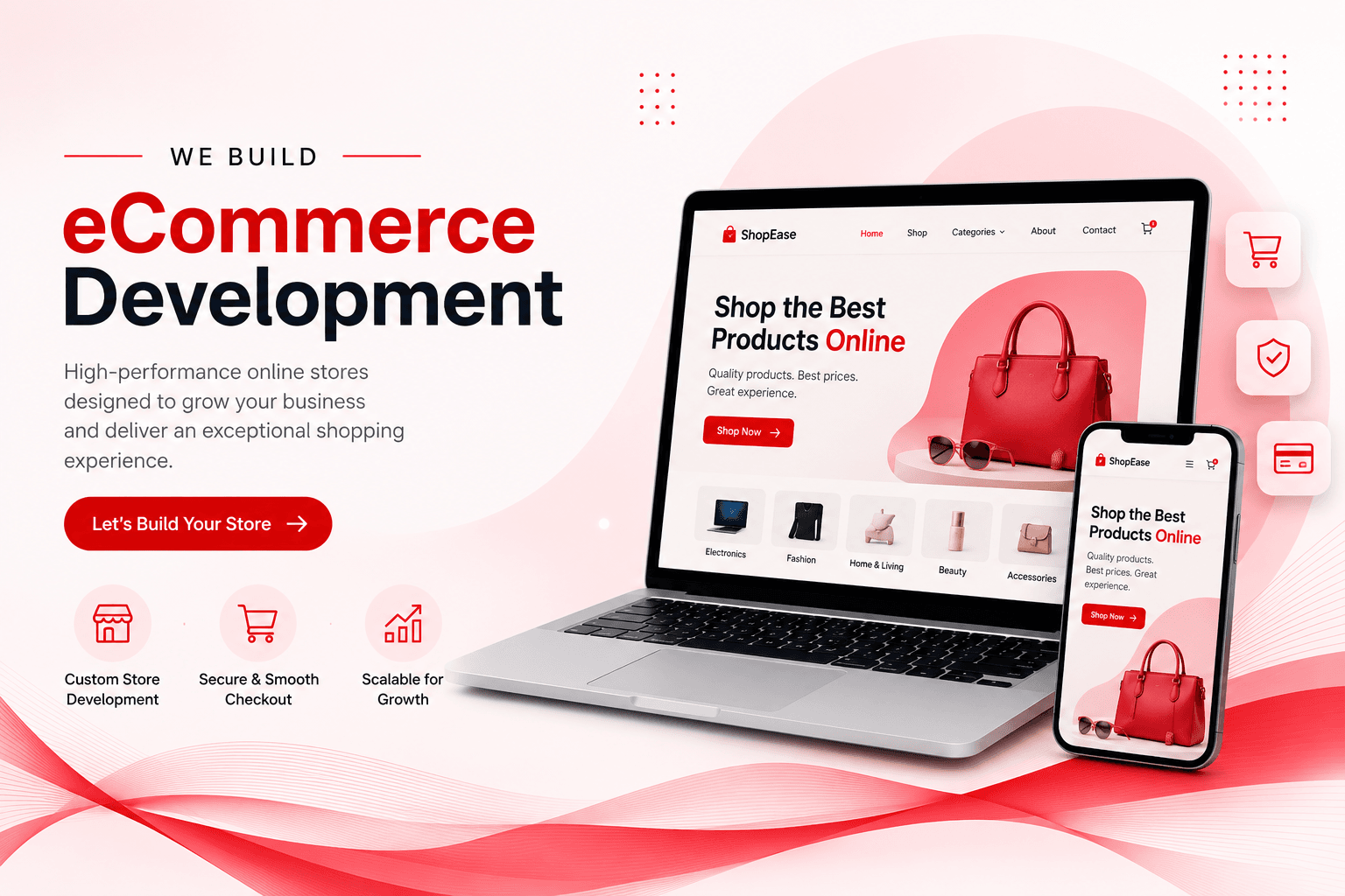 Best Custom eCommerce Website Design Services by SA IT Solutions in Dhaka Bangladesh